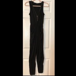 Women’s black Zip Up jumpsuit